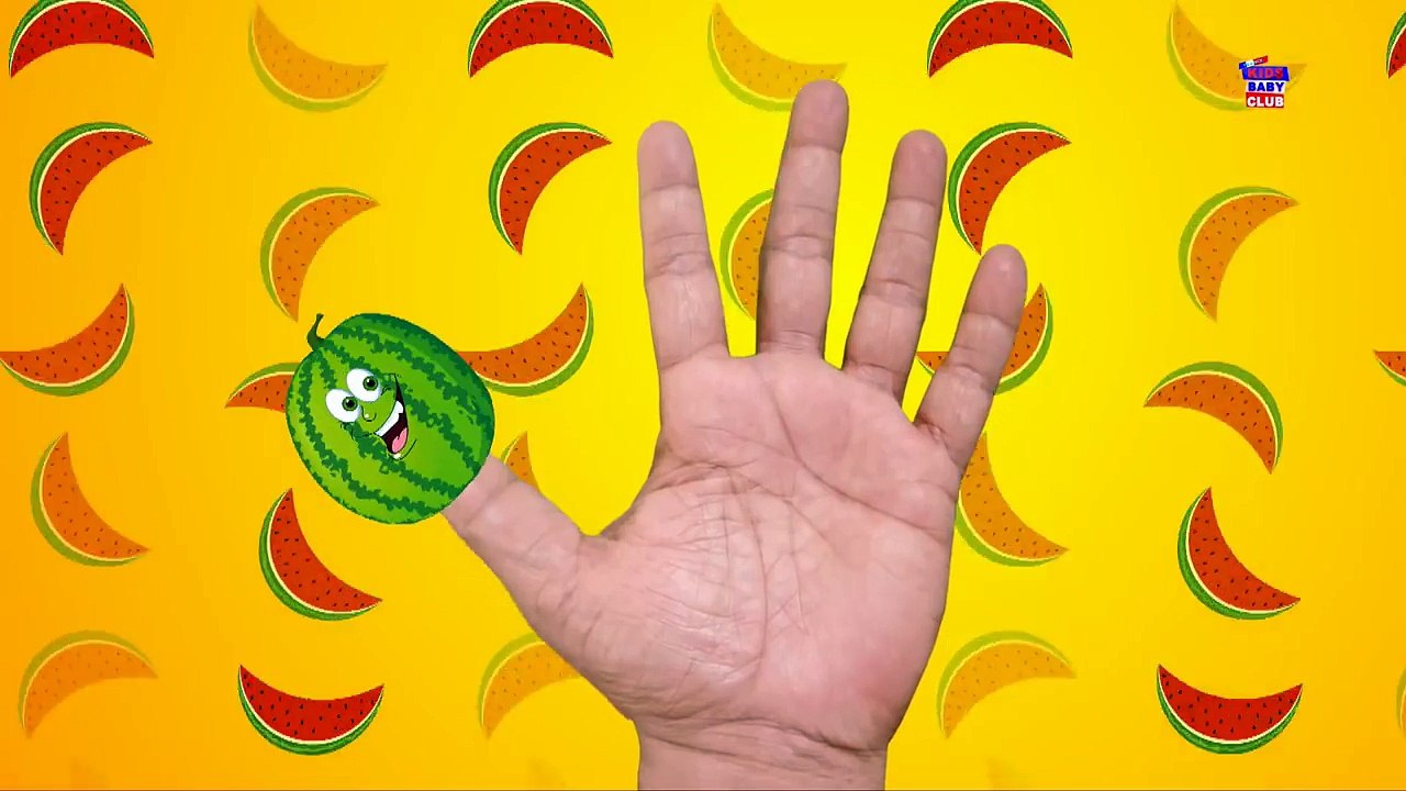 fruits doigt famille | Comptine | Educational Video | Nursery Rhyme | Fruit Finger Family