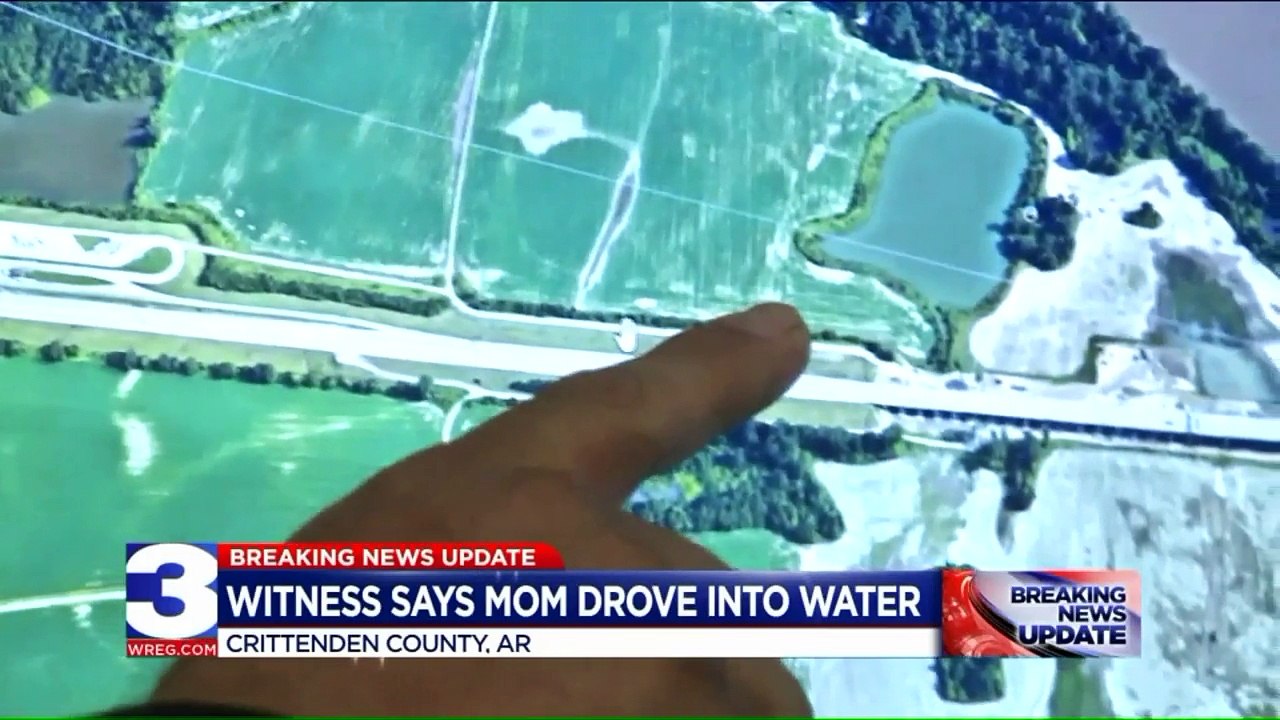 Mother Drove Toward River Before Drowning with 2 Children, Witness Says