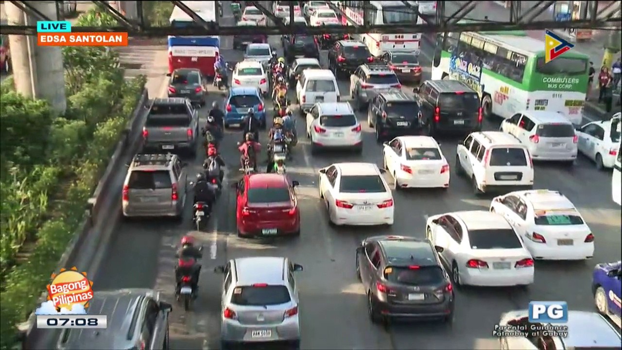TRAFFIC UPDATE: EDSA Santolan