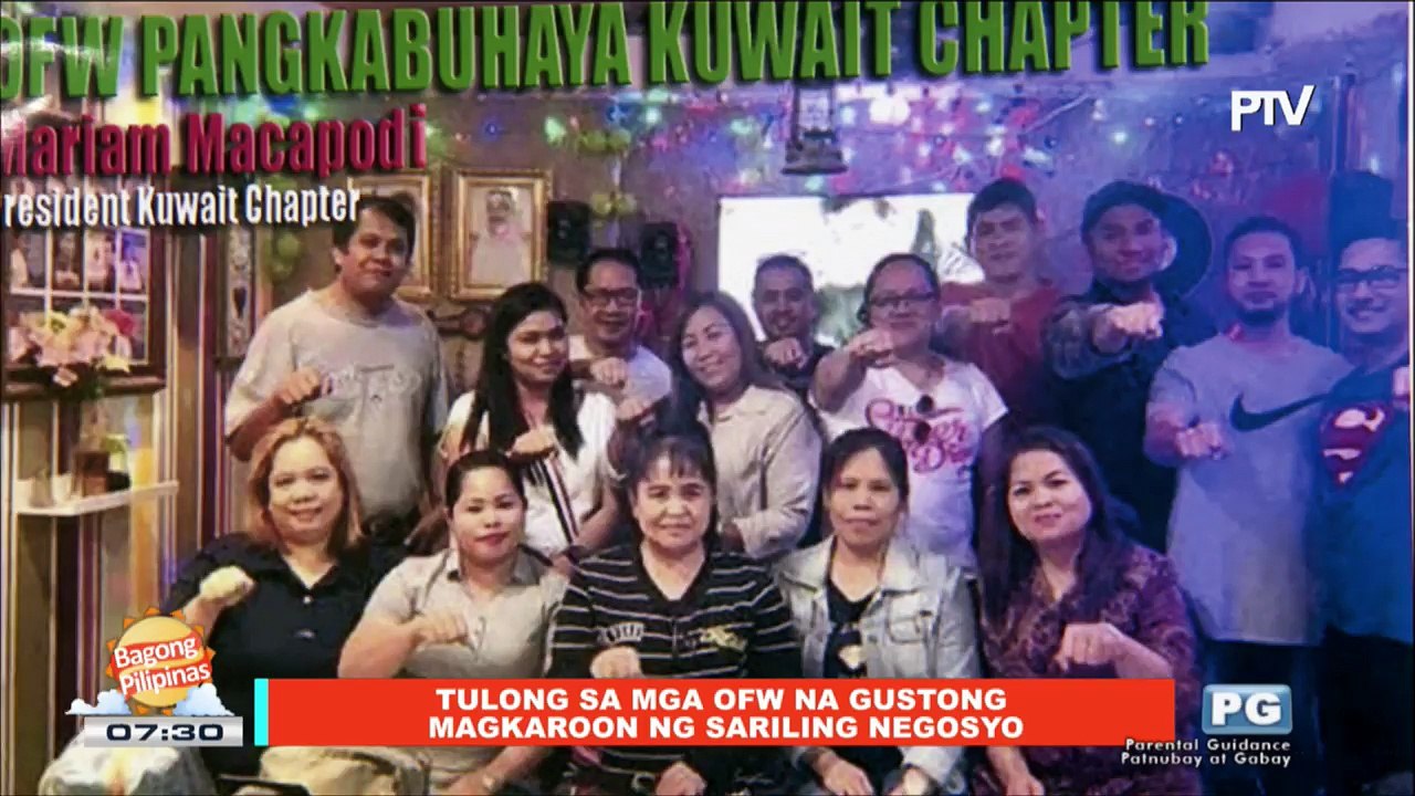 JUAN OVERSEAS: Tulong sa mga OFW na gustong magkaroon ng sariling negosyo