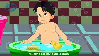 BUBBLE BATH Kids Bathing Song || 3D Animation Cartoon Baby Rhymes TV