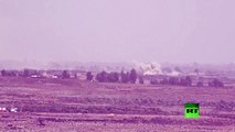 مشاهد من ميدان معركة الجيش السوري ضد الإرهابيين في ريف القنيطرة