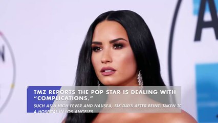 Demi Lovato Still in Hospital Nearly One Week After Overdose