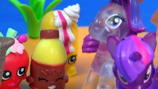 Shopkins MLP Airplane Airport Island Rescue My Little Pony 19 Twilight Pinkie Pie Series V