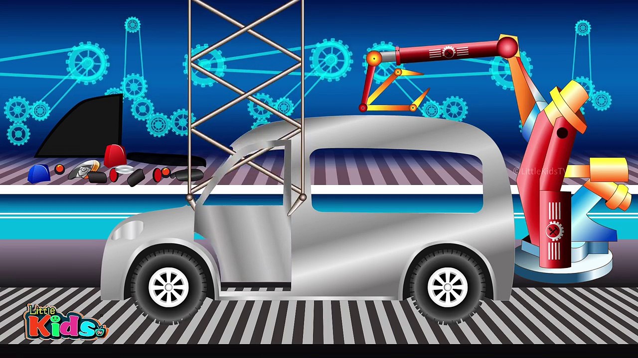 Ambulance | Formation and Use | Car Wash Videos For Children | Little Kids TV