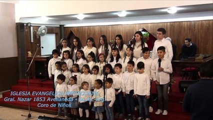 Iglesia Evangelica Penecostal. Alanbanza coro de niños (día del padre)2. 24-06-2018
