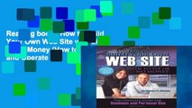 Reading books How to Build Your Own Web Site with Little or No Money (How to Open and Operate a