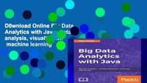 D0wnload Online Big Data Analytics with Java: Data analysis, visualization   machine learning