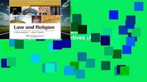About For Books  Law and Religion: National, International, and Comparative Perspectives (Aspen