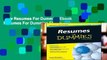 View Resumes For Dummies Ebook Resumes For Dummies Ebook