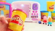 Microondas MÁGICO Play Doh | Hacemos figuras de Peppa Pig Peppa pig Juguetes en Español Ma