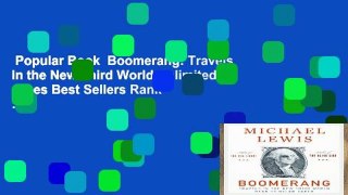 Popular Book  Boomerang: Travels in the New Third World Unlimited acces Best Sellers Rank : #5