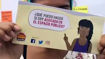 Recuerda que si el acosador pertenece a una empresa, puedes solicitar el libro de reclamaciones y presentar tu queja. En caso tengas la oportunidad, toma fotos