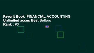 Favorit Book  FINANCIAL ACCOUNTING Unlimited acces Best Sellers Rank : #3
