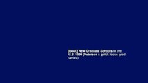 [book] New Graduate Schools in the U.S. 1999 (Peterson s quick focus grad series)