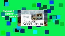 Popular Book  College Accounting: Chapters 1-28 Unlimited acces Best Sellers Rank : #3