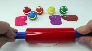 Learn Colors with Play Doh Balls