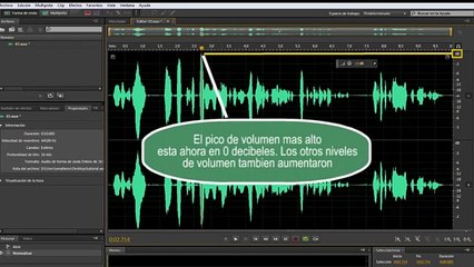 Adobe Audition - Normalización de volumen