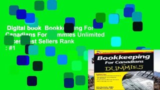 Digital book  Bookkeeping For Canadians For Dummies Unlimited acces Best Sellers Rank : #1