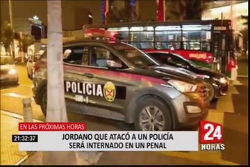 Hombre del cuchillo: jordano será llevado mañana a la carceleta del Poder Judicial