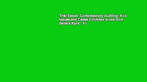Trial Ebook  Contemporary Auditing: Real Issues and Cases Unlimited acces Best Sellers Rank : #3