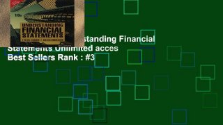 Trial Ebook  Understanding Financial Statements Unlimited acces Best Sellers Rank : #3