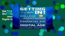 Get Trial Getting In: The Zinch Guide to College Admissions   Financial Aid in the Digital Age