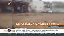 Ege ve Marmara yağmura teslim