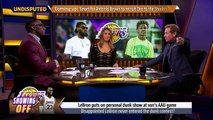 Skip and Shannon react to LeBron James dunking at Bronny's AAU game | NBA | UNDISPUTED