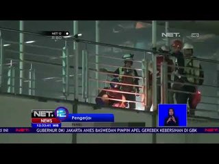 Perobohan JPO Bundaran HI, Jalan MH Thamrin Akan Ditutup - NET 12