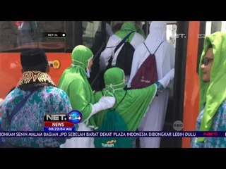 Download Video: Bus Shalawat Siap Mengantar Jamaah Calon Haji Indonesia 24 Jam #NETHaji2018 - NET 24