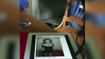 Woman Pranks Her Younger Sister with Haunted Doll For Sale