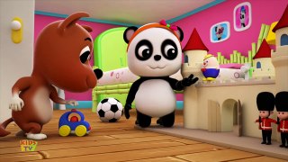 Humpty Dumpty Sat On A Wall | Baby Bao Panda Videos by Kids Tv