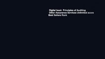 Digital book  Principles of Auditing   Other Assurance Services Unlimited acces Best Sellers Rank
