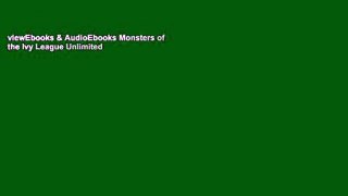 viewEbooks & AudioEbooks Monsters of the Ivy League Unlimited