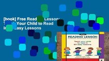 [book] Free Reading Lesson: Teach Your Child to Read in 20 Easy Lessons