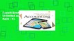 Favorit Book  Managerial Accounting Unlimited acces Best Sellers Rank : #3