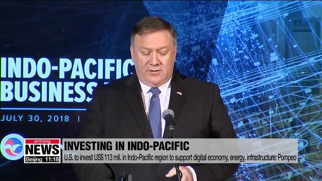 U.S. to invest $113 mil. in Indo-Pacific region to support digital economy, energy, infrastructure