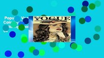 Popular  Vogue 1950s Adult Coloring Book: 50s Fashion Coloring Book for Adults: Volume 64