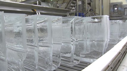 폭염 잊은 얼음 공장..."24시간이 모자라" / YTN