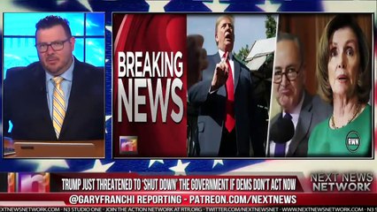BREAKING: Trump Just Threatened To ‘Shut Down’ The Government If Dems Don’t Act NOW