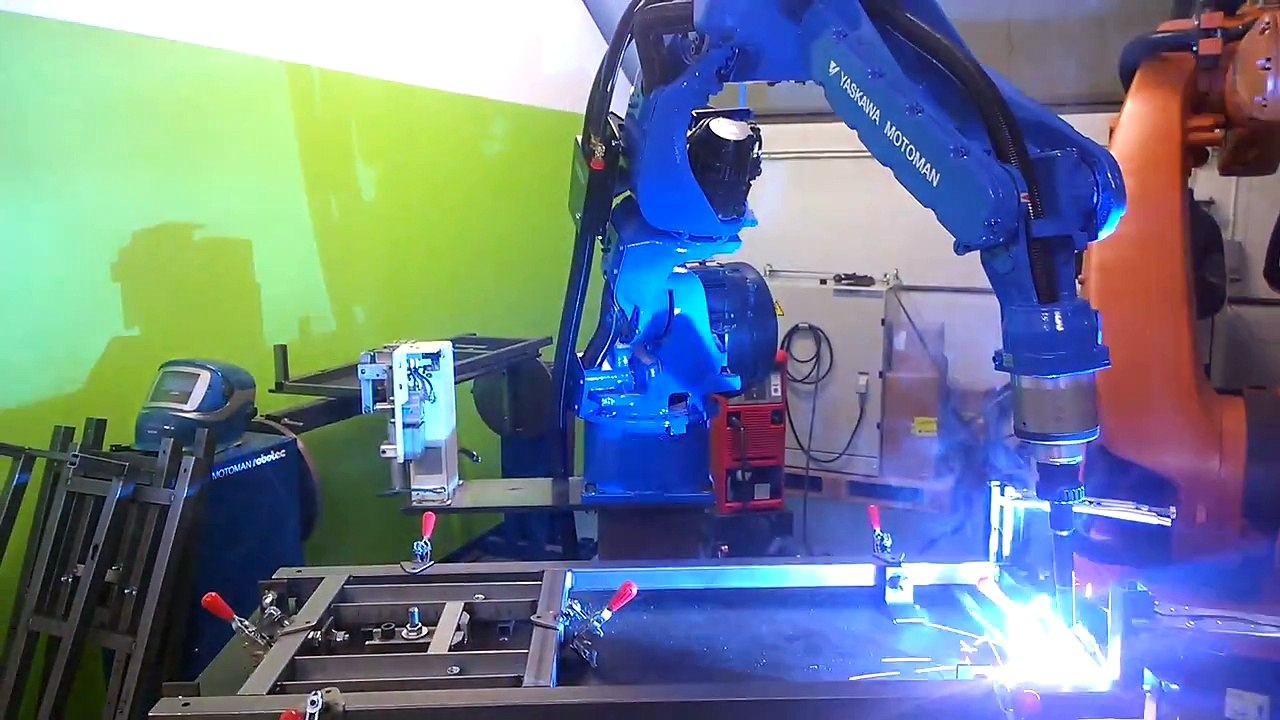 MET-LAN Roboty spawalnicze - Spawanie robotem MOTOMAN VA1400