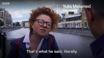 Why Russians are being taught to smile - BBC News