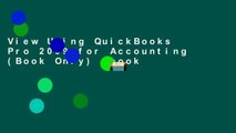 View Using QuickBooks Pro 2009 for Accounting (Book Only) Ebook