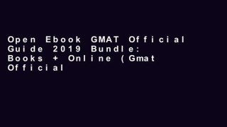 Open Ebook GMAT Official Guide 2019 Bundle: Books + Online (Gmat Official Guides) online