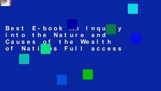 Best E-book An Inquiry into the Nature and Causes of the Wealth of Nations Full access