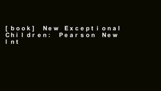 [book] New Exceptional Children: Pearson New International Edition: An Introduction to Special
