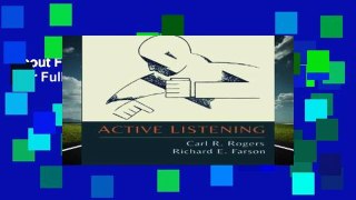 About For Books  Active Listening  For Full