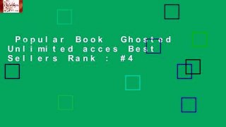 Popular Book  Ghosted Unlimited acces Best Sellers Rank : #4