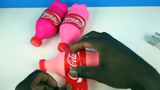 DIY How Make Pink Coca Cola Play Doh Collection Mighty Toys Modelling Clay